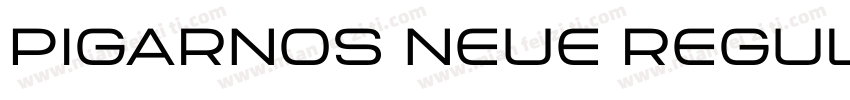 Pigarnos Neue Regular字体转换